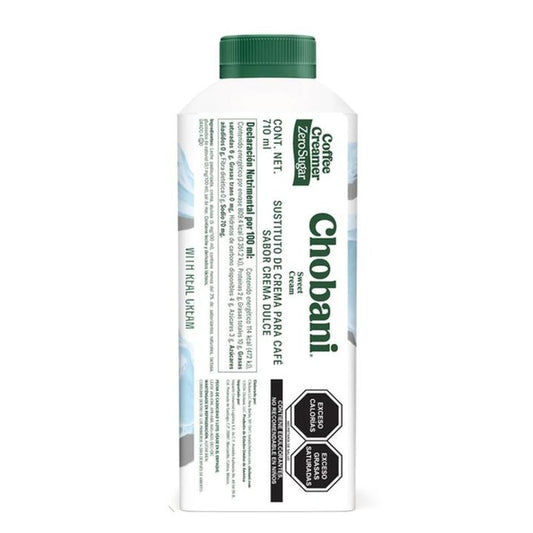 Chobani Zero Sugar Sweet Creamer (24 fl oz)