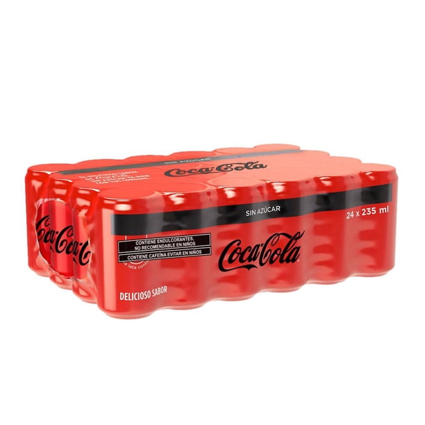 Coca-Cola Zero Sugar Soda Cans, 24-Pack Mini Cans (7.5 fl oz / 235 ml each)