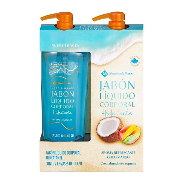 Member's Mark Coconut-Mango Body Wash, 2 / 1 L