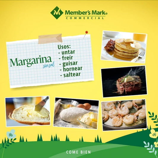 Member's Mark Unsalted Margarine 1kg Bar
