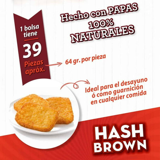 Member's Mark Hash Brown Potatoes 2.5 Kg