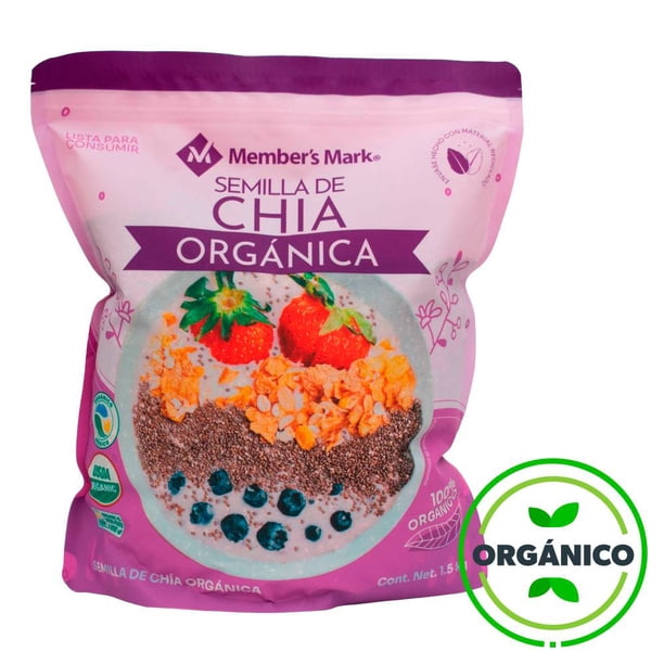 Member's Mark Organic Chia Seeds 1.5 kg (3.3 lbs)
