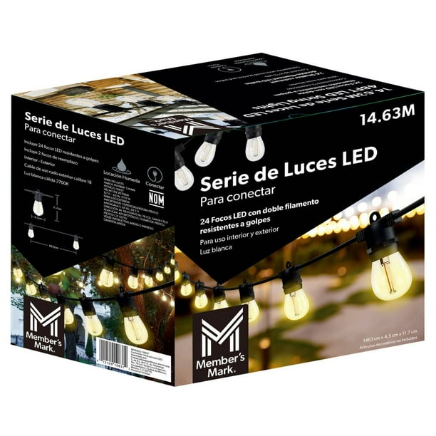 Member´s Mark Led String Lights 24 Bulbs