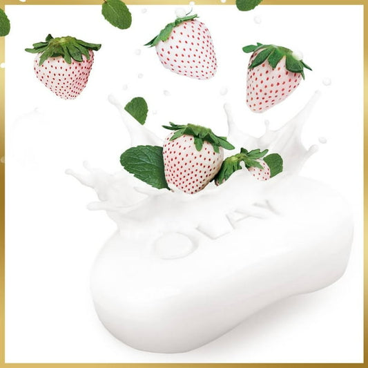 Olay White Strawberry and Mint Bar Soap, 12-pack