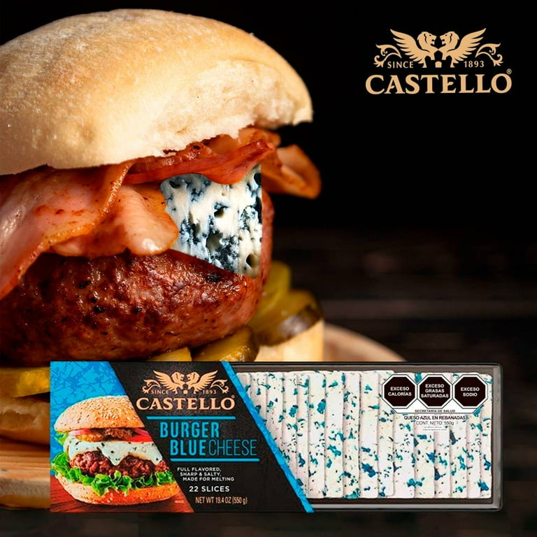 Castello, Blue Cheese Slices, 550 g
