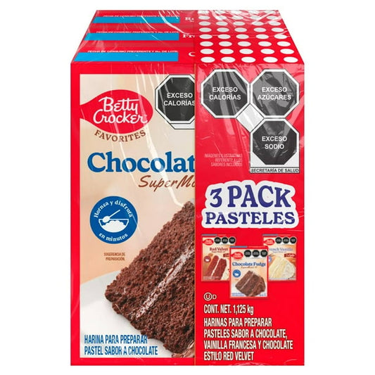 Betty Crocker Cake Mix, 3 Pack