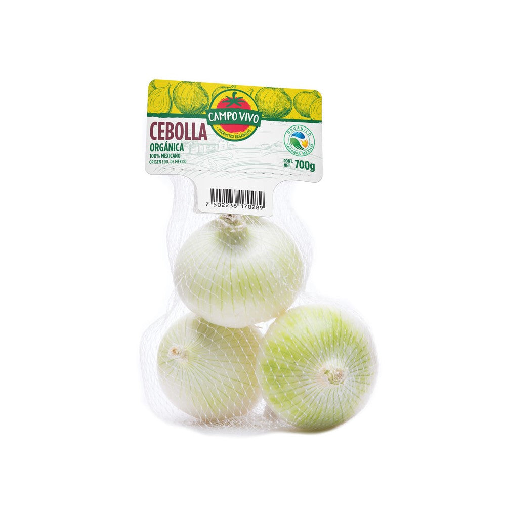Organic Onions, 700 gr