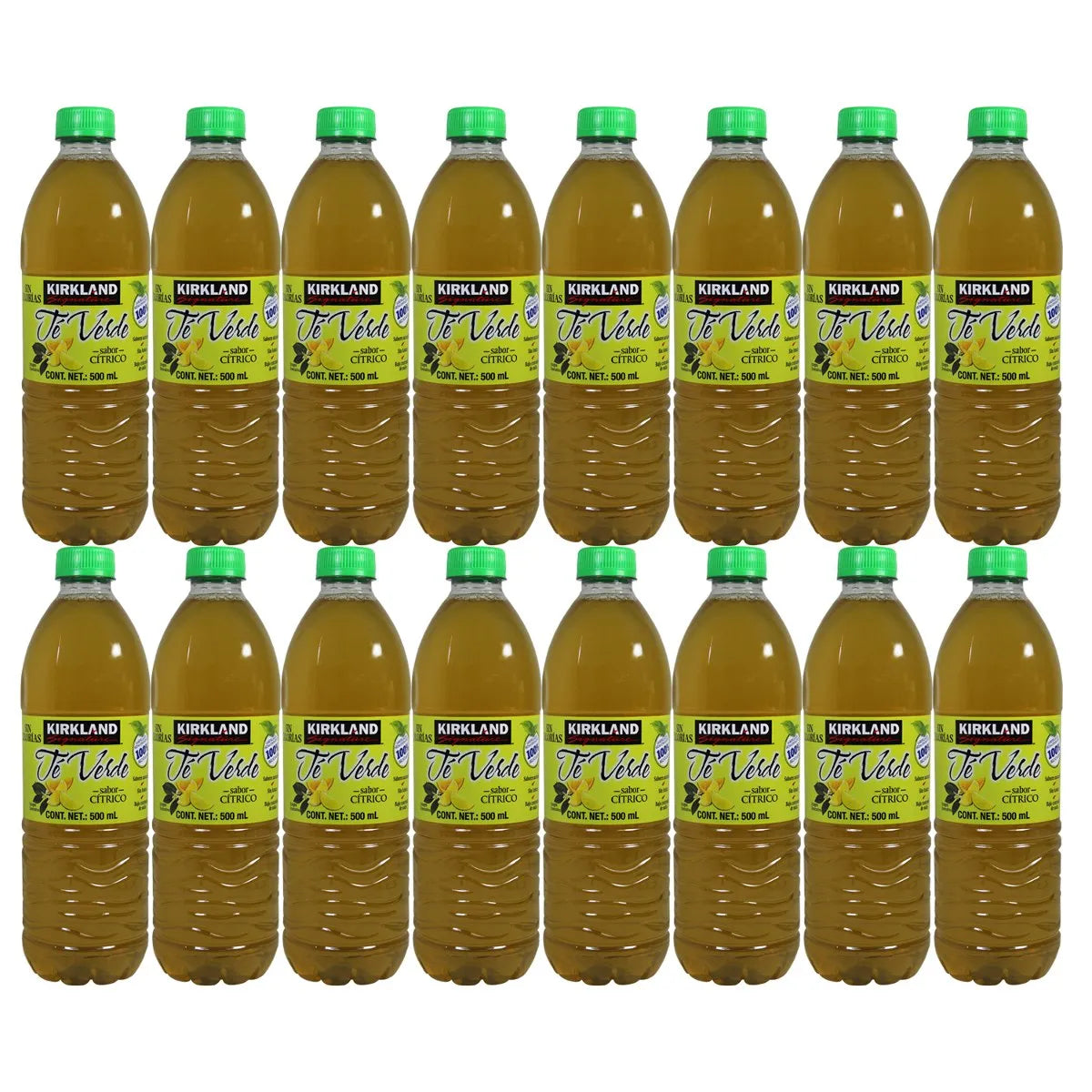 Kirkland Signature Citrus Flavored Zero Calorie Green Tea (35-pack, 500 ml each)