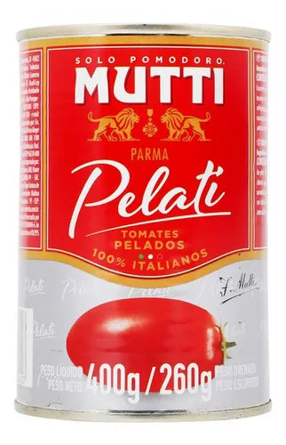 Mutti Whole Peeled Tomatoes (Pelati), 400g