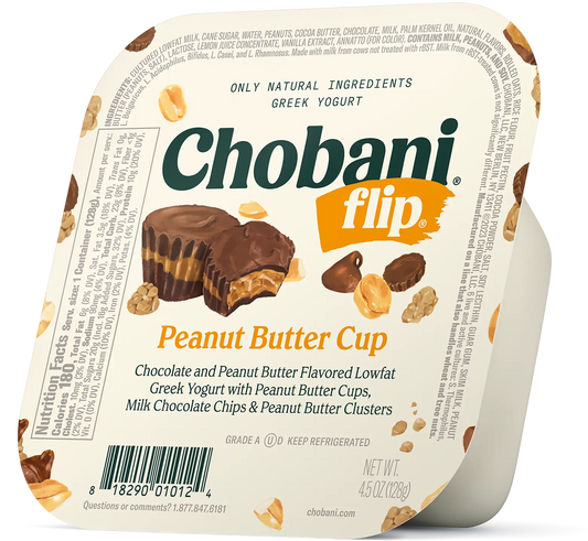 Chobani Flip Peanut Butter Cup (4 Pack 128 grs)