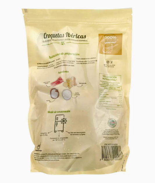 Alchef Iberian Serrano Ham Croquettes (34 ct)