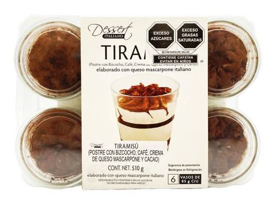 Dessert Italiano Mini Tiramisu 6 / 85g