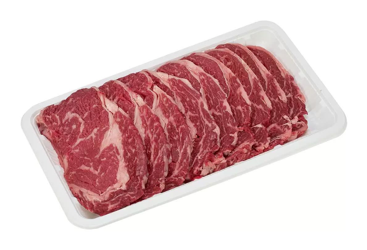 Ribeye Steak Choice Thin Slices 1.4kg