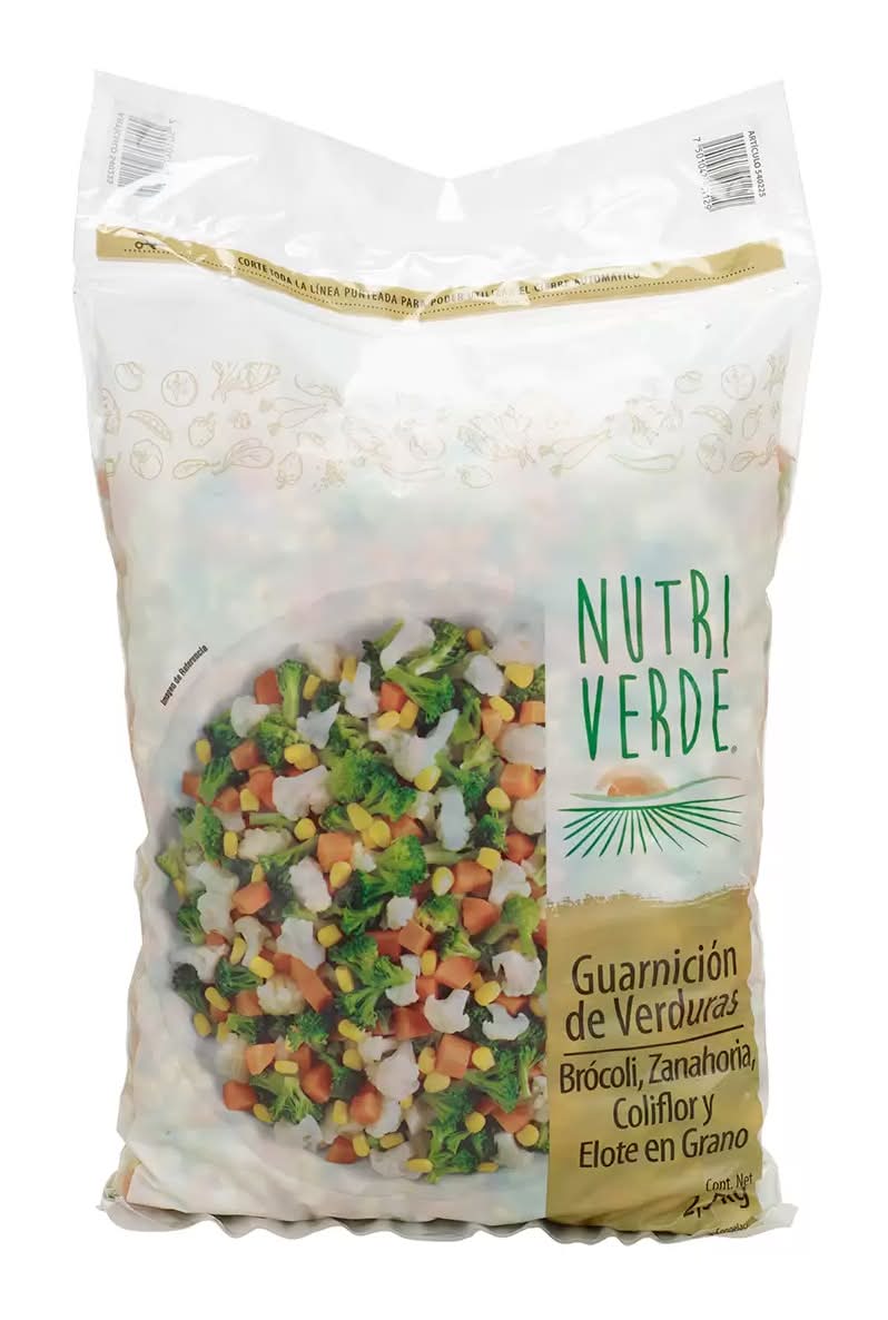 Nutriverde Vegetable Side Dish 5.5 lbs