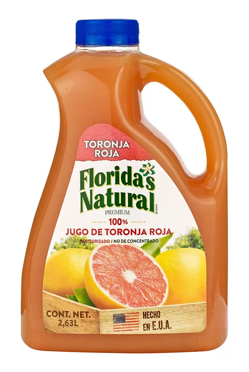 Florida's Natural Grapefruit Juice No Pulp Chilled 2.63l