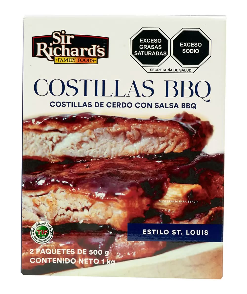 Sir Richard´s BBQ Pork Ribs 2 / 500g