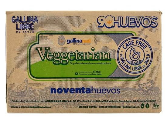 Veggetarian Free-Range Eggs (90 ct)
