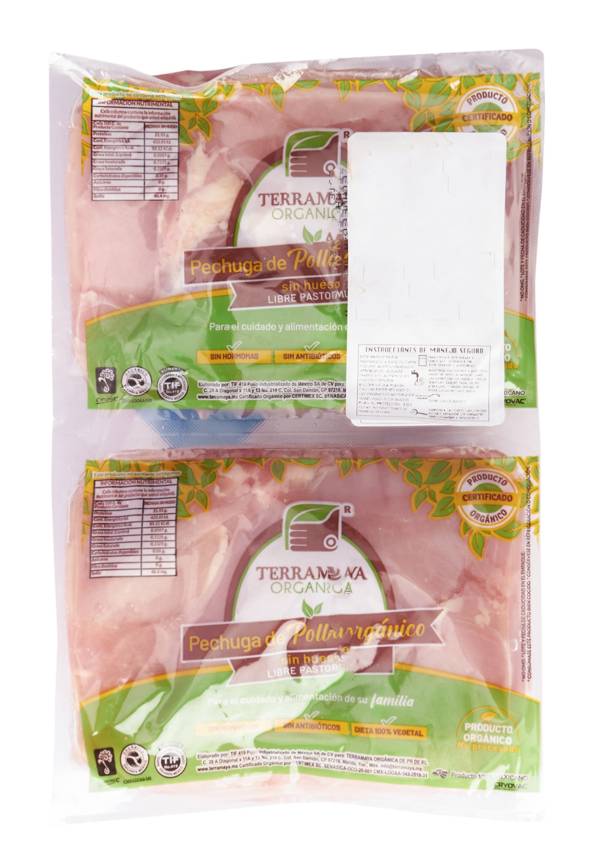 Terra Maya Organic Boneless Chicken Breast – Fresh & Hormone-Free 2kg
