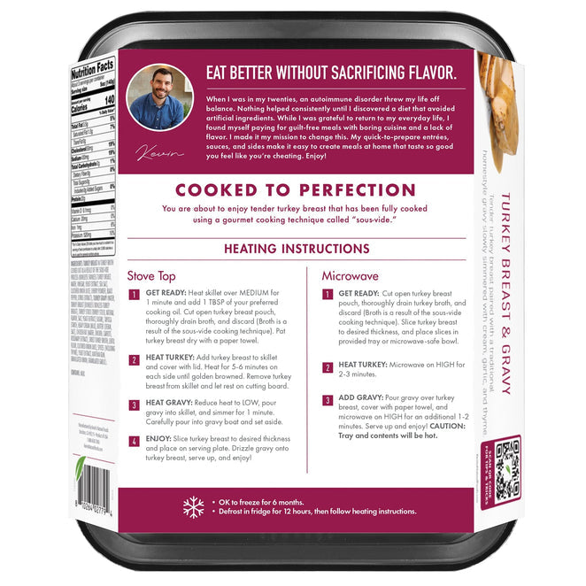 Kevin´s Turkey Breast with Gravy 1.13kg