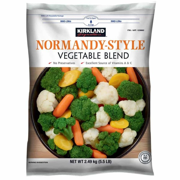 Kirkland Signature Normandy Style Vegetable Blend (2.49 kg
