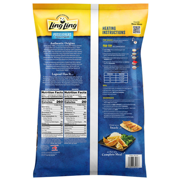 Ling Ling Chicken Potstickers, 67.2 oz
