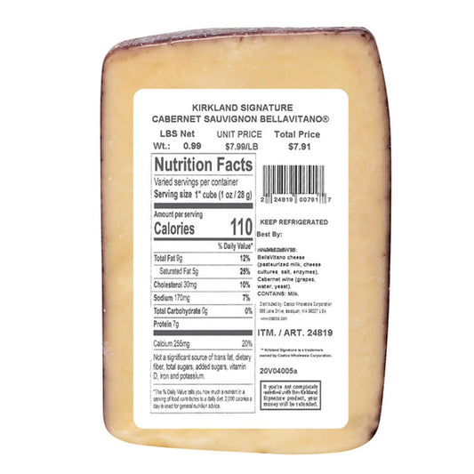 Sartori Cabernet Sauvignon BellaVitano Cheese (454 g)