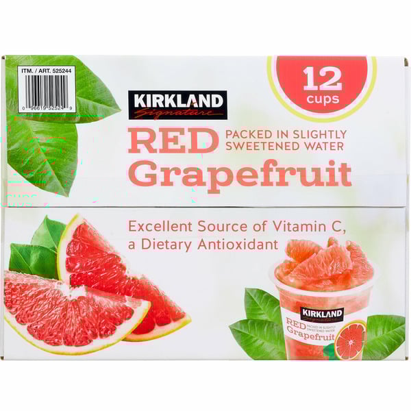 Kirkland Signature Red Grapefruit Cups, 8 oz, 12-count