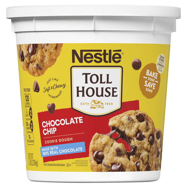 Nestle Toll House Chocolate Chip Cookie Dough, 5 lbs