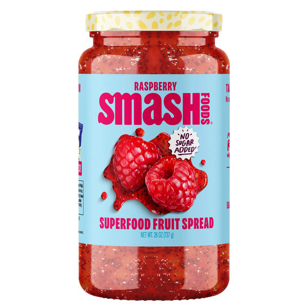 Smash Foods Raspberry Superfoods Fruit Spread 26oz