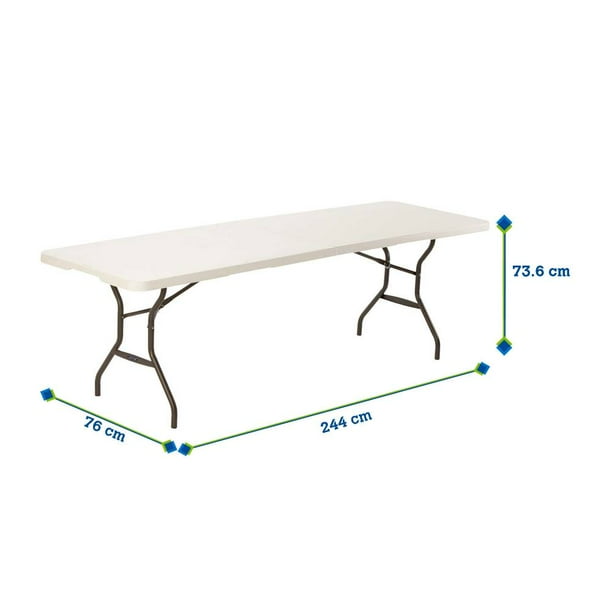 Lifetime 8-Foot Fold-in-Half Table