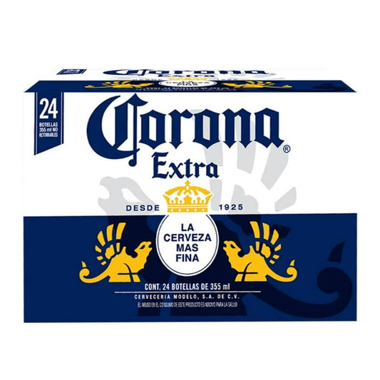 Corona Extra Mexican Lager Beer, 12 fl. oz. bottle, 24 pk.