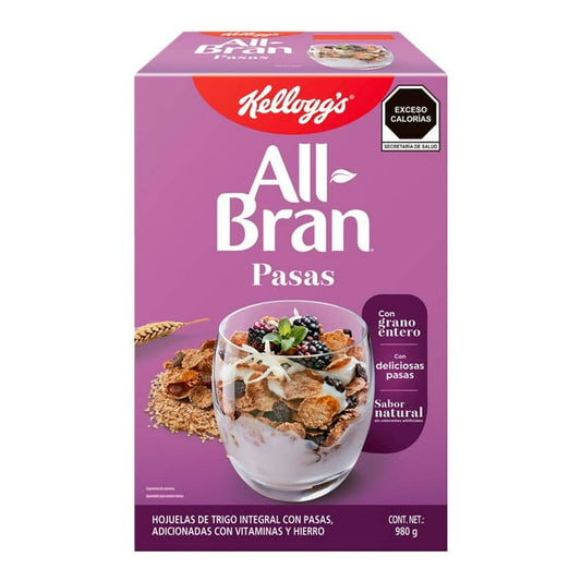 Kellogg's All-Bran Raisin Bran Cereal - 980g (34.5 oz)