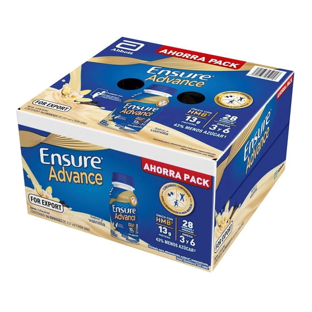 Ensure Advance Vanilla Ready-to-Drink Nutrition Shake, 237 ml (16 Count)