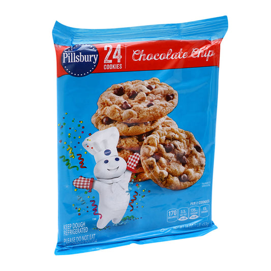 Pillsbury: Chocolate Chip Cookie Dough - 454g (16 oz)