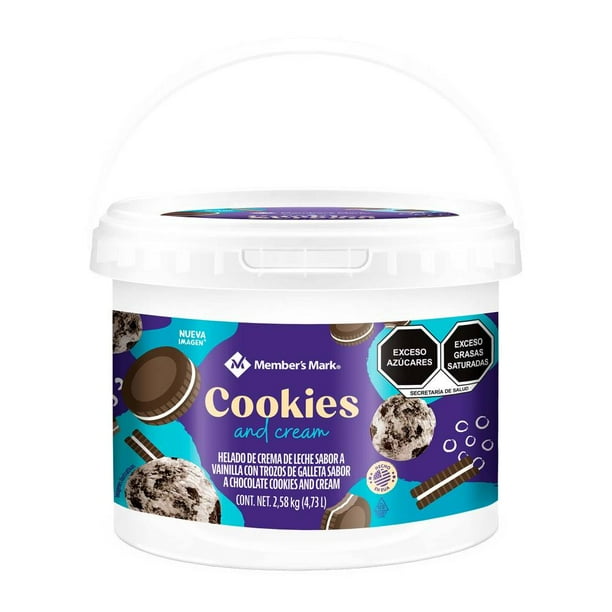 Member's Mark Cookies & Cream Ice Cream 4.73 L