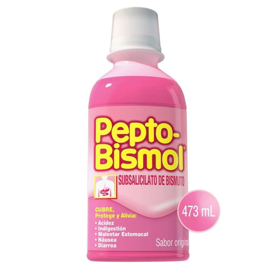 Pepto Bismol Original Flavor Liquid, Upset Stomach & Diarrhea Relief, 473 ml (16 fl oz)