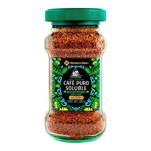 Member's Mark 100% Colombian Decaf Freeze-Dried Instant Coffee, 300 g