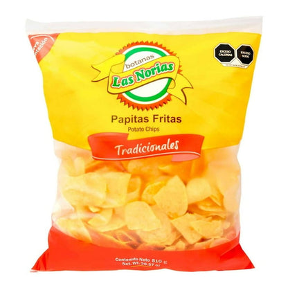 Las Norias Traditional Potato Chips (Snack), 810 g