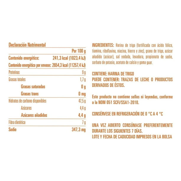 Libanius Whole Wheat Pita Bread, 1.1 kg