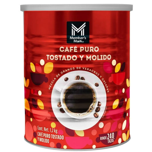 Member's Mark Pure Ground and Roasted Coffee, 1.2 kg