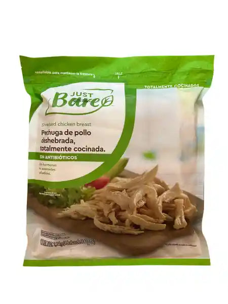 Just Bare Shredded Chicken Breast 1 kg