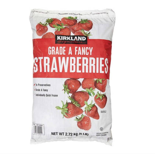 Kirkland Signature Premium Grade A Frozen Strawberries (2.72 kg)