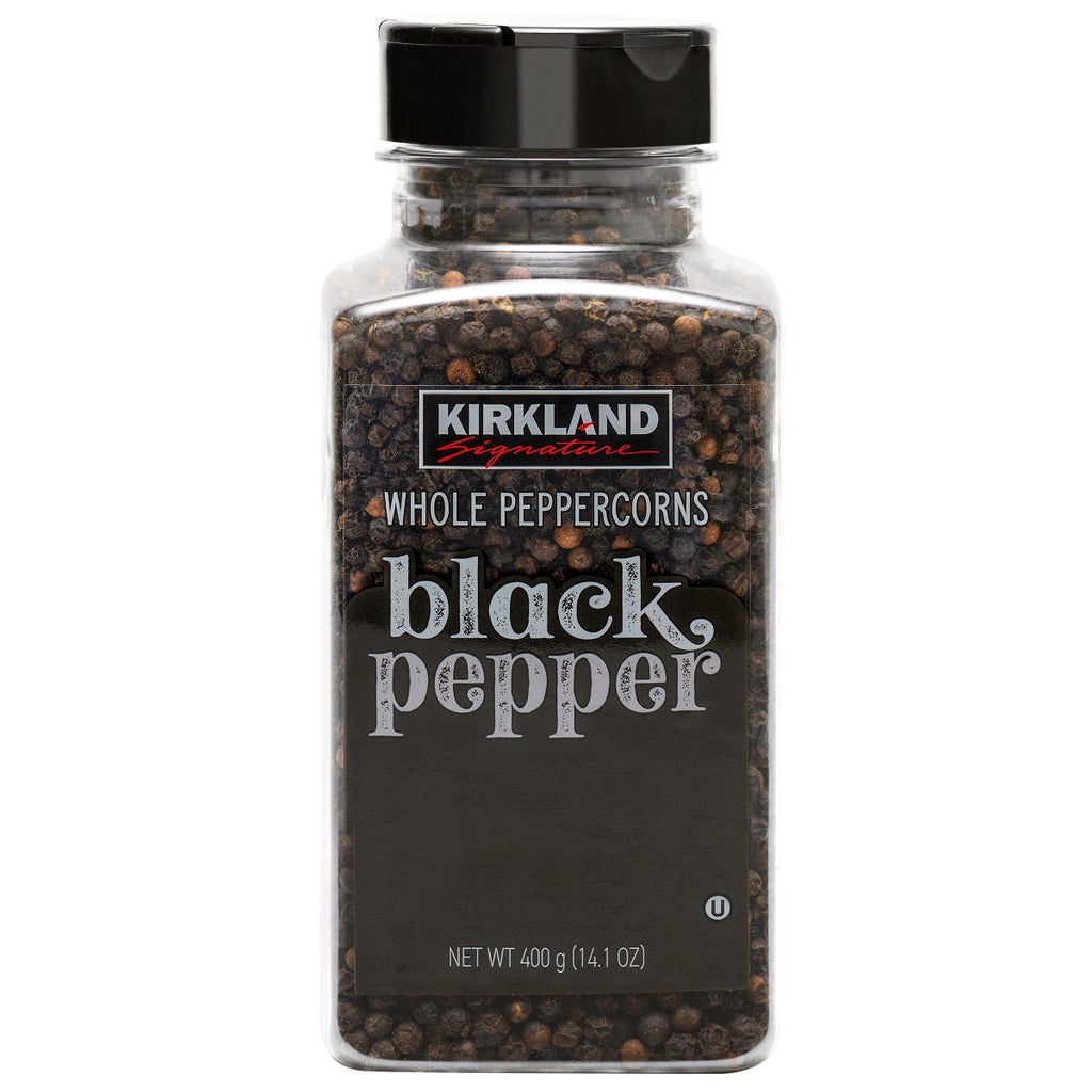 Kirkland Signature, Whole Black Peppercorn, 14.1 oz