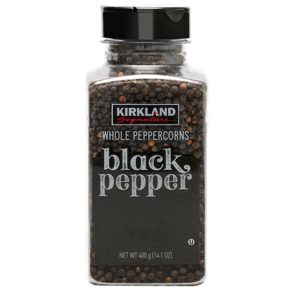 Kirkland Signature, Whole Black Peppercorn, 14.1 oz