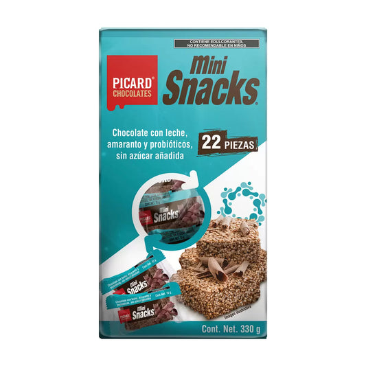 Picard Mini Amaranth and Chocolate Snacks, Sugar-Free, 330 g