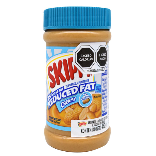 Skippy Reduced Fat Creamy Peanut Butter - 462g (16.3 oz)