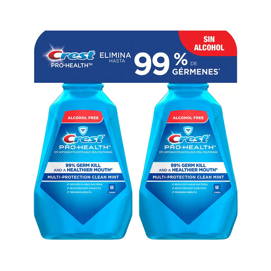 Crest Mouthwash (2-pack, 1.5 L each)