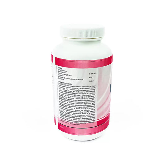 Kirkland Signature Calcium + Vitamin D3 – Bottle of 180 Tablets