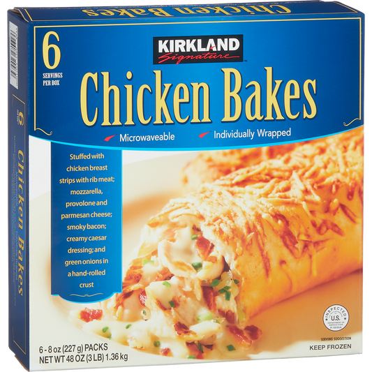 Kirkland Signature Chicken Bakes, 8 oz, 6 ct