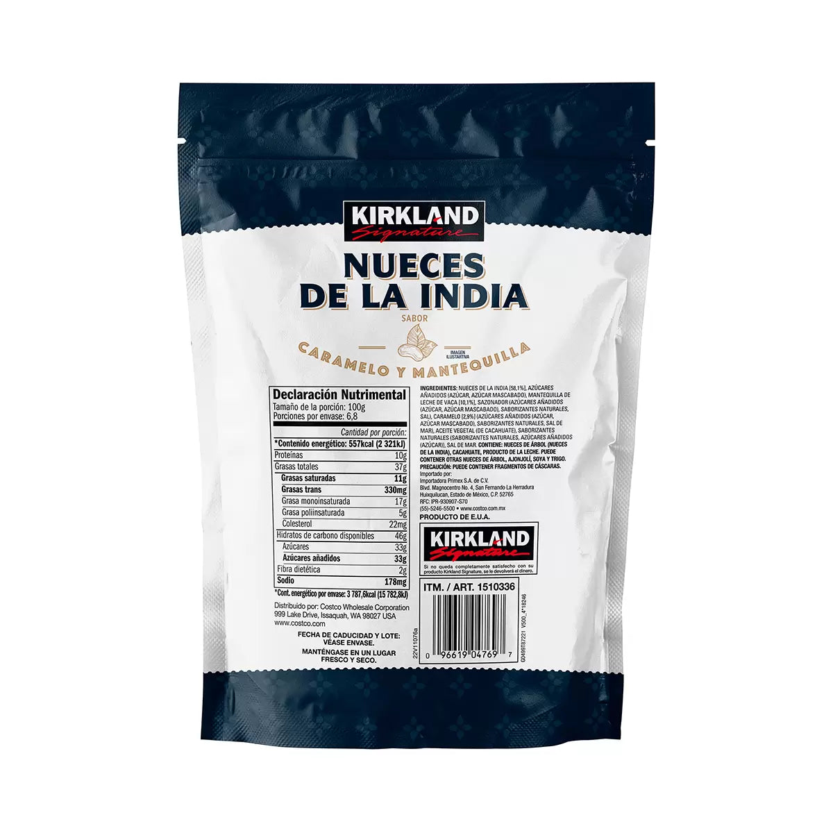 Kirkland Signature Butter Toffee Cashews, 24 oz